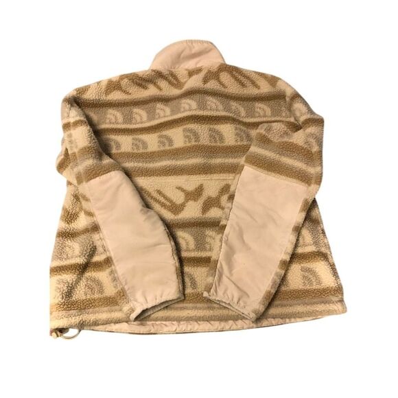 The North Face Women's M Geometric Fleece Pullover Snap Collar - Picture 2 of 3